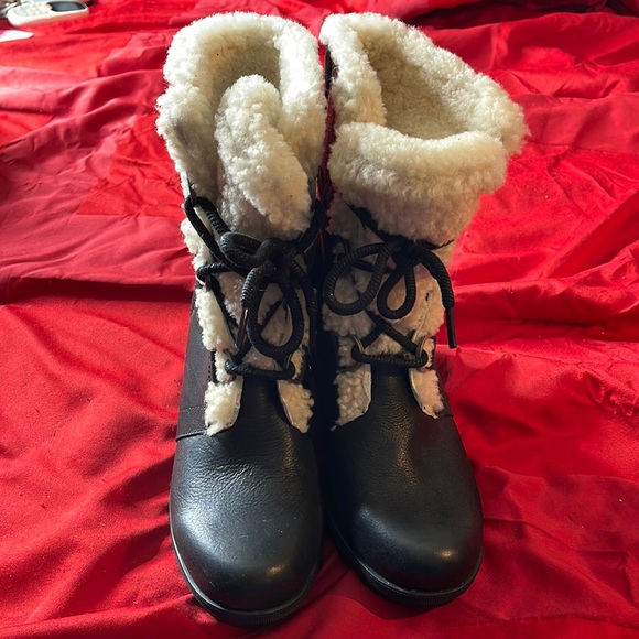 Sorel Shoes - Sorel winter boat all leather with fur